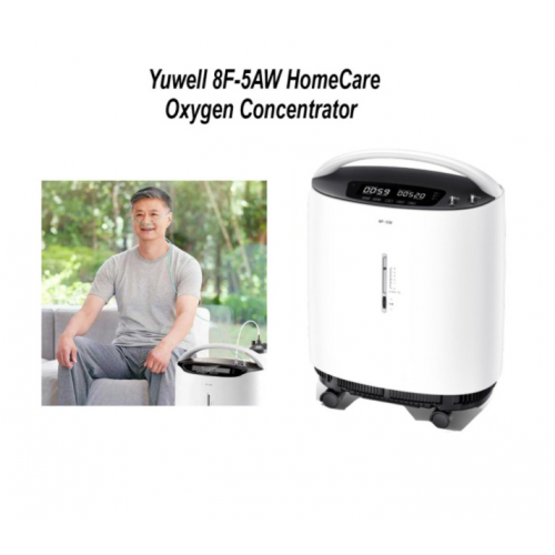 Yuwell 8F-5AW HomeCare Oxygen Concentrator Alat Pernafasan Oksigen